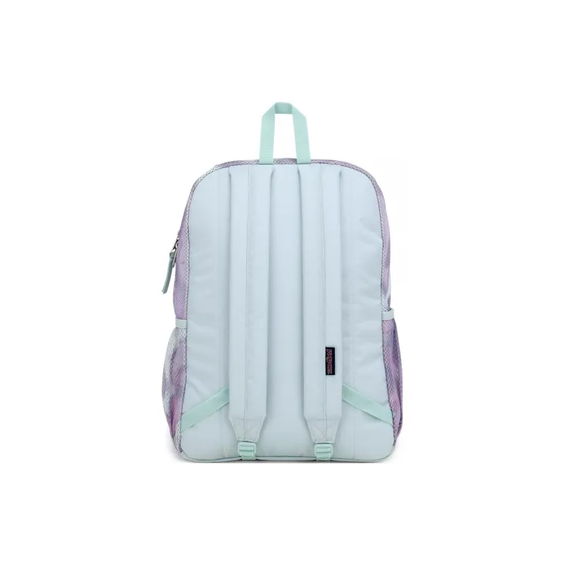 JanSport Polyester Mesh Backpack Unisex Platinum Purple-2
