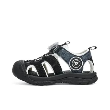 TARANIS Beach Sandals Men Black/White/Gray