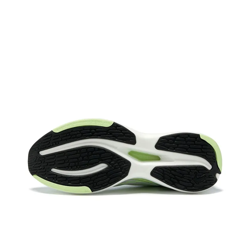QIAODAN Uh huh Running Shoes Men Low Top Jordan White/Glacier Blue-5