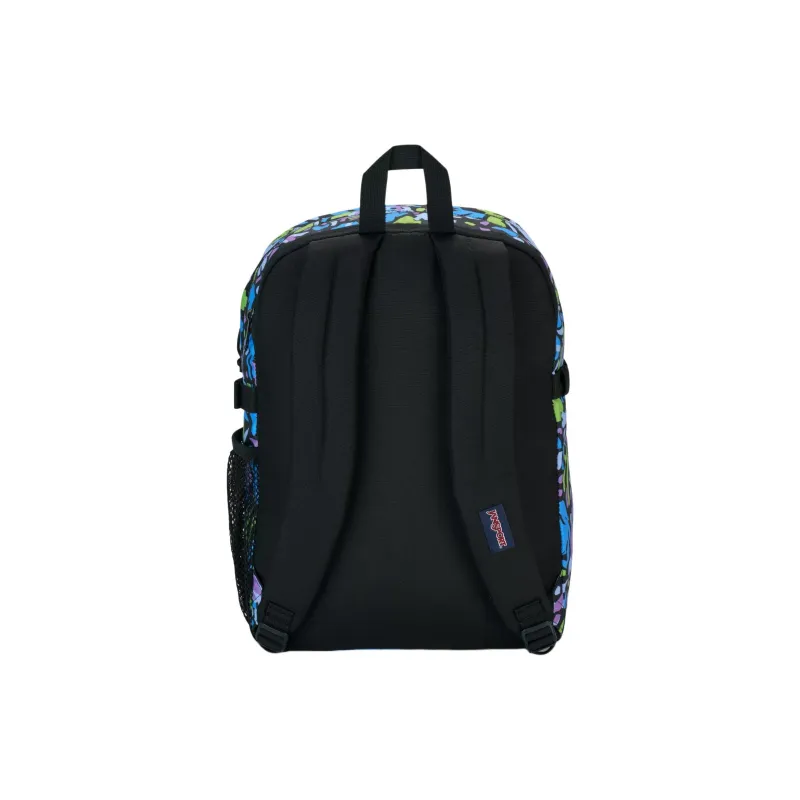 JanSport Polyester Backpack Unisex Dark Blue Multicolor-5