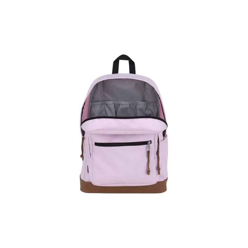 JanSport Suede Backpack Regular Pink Ice-5