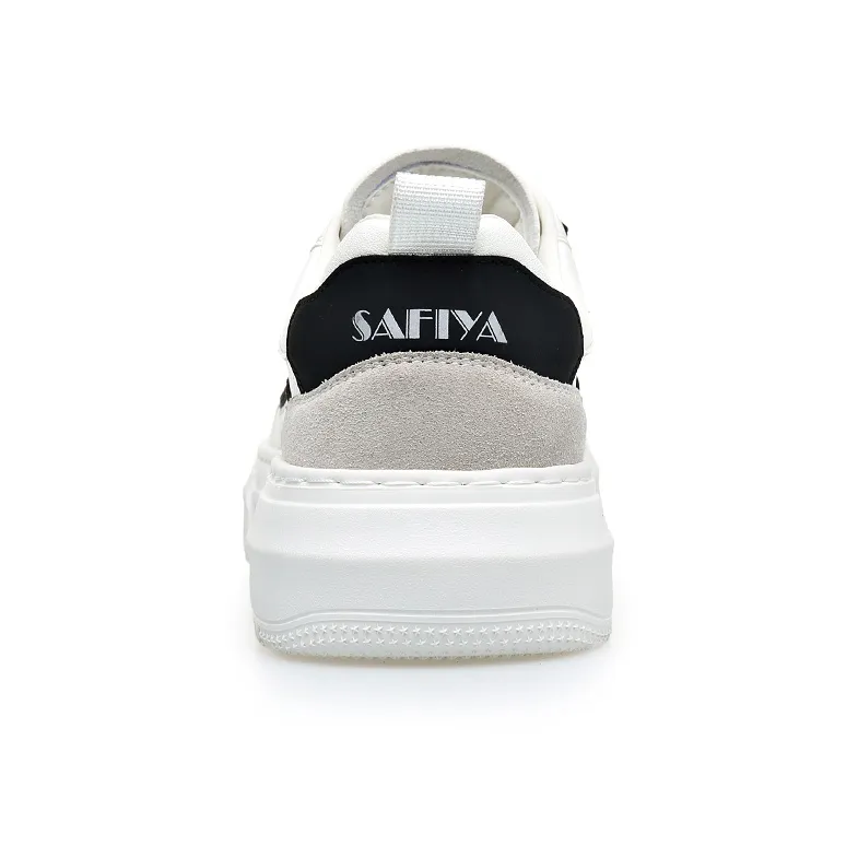 Safiya Slip Resistant Shock Absorbers With Abrasion Resistant Properties Low Top Skateboard Shoes Men's-4