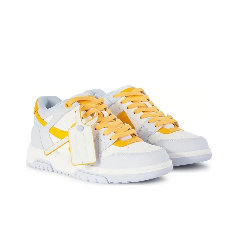 OFF-WHITE Out Of Office Calf Leather 'Light Blue' Women's-2