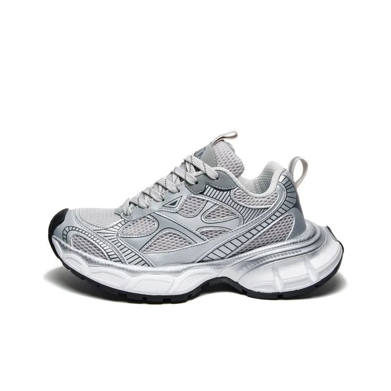 HUANG AIMIAO Wear-Resistant Breathable Height Increasing Low-Top Chunky Sneakers Unisex-1