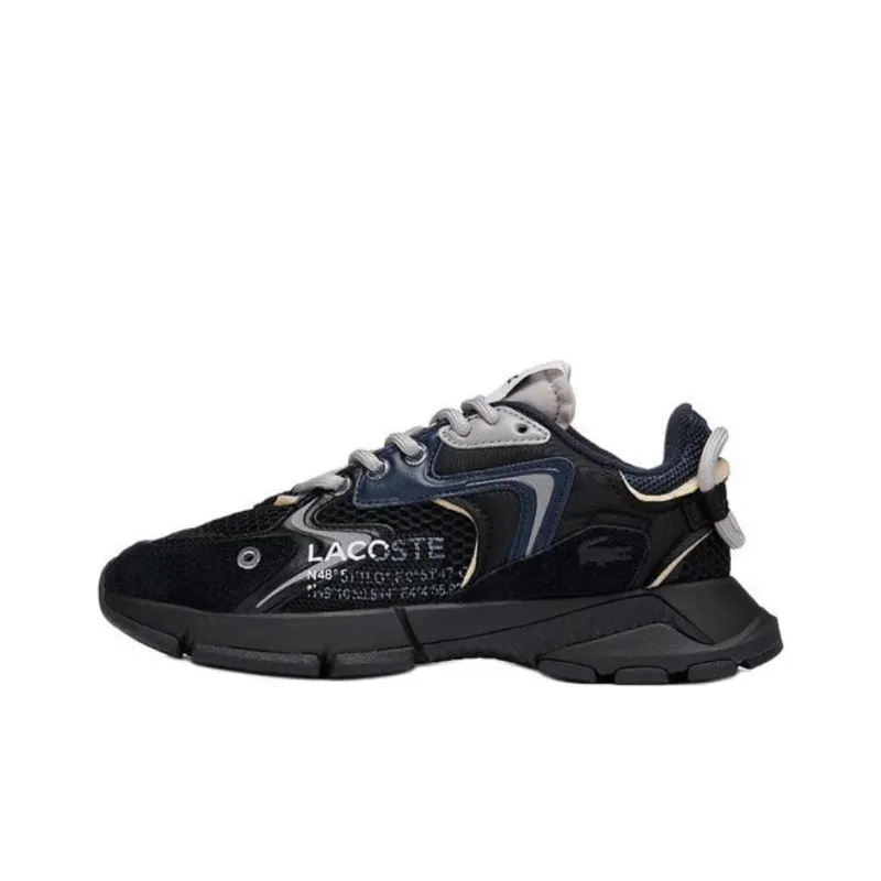 LACOSTE L003 Neo Low Top Casual Shoes Women's Black-0