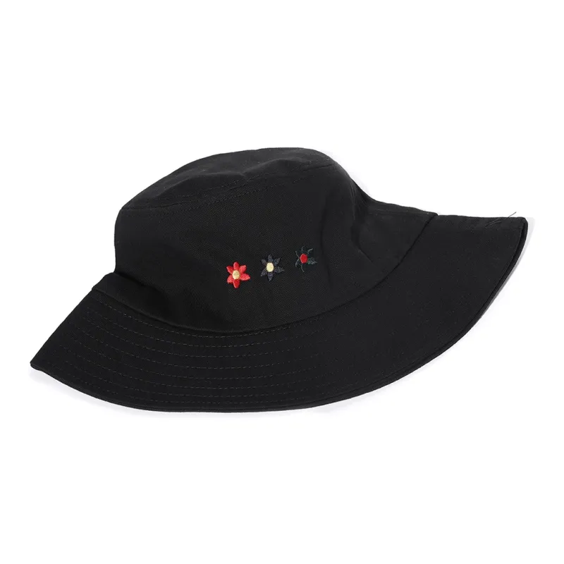 Clect Cotton Bucket Hats Women's Black-1