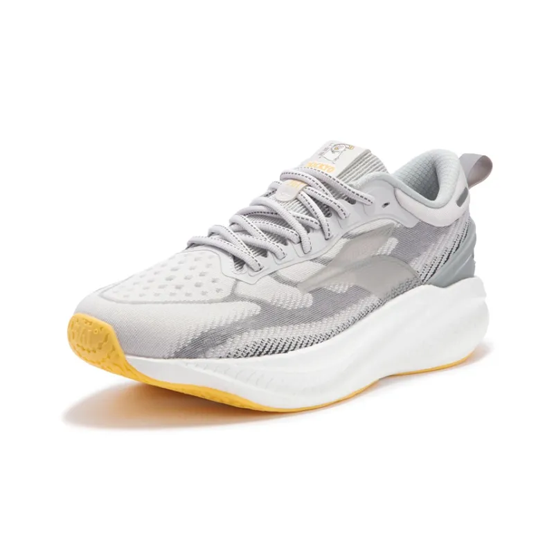 361° Anti Slip Wear Resistant Low Top Running Shoes Men's Gray-2