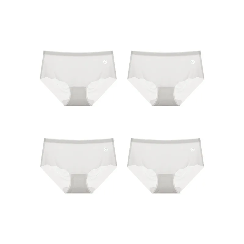 Flowers In Water Underpants Women's 4 Pack-22