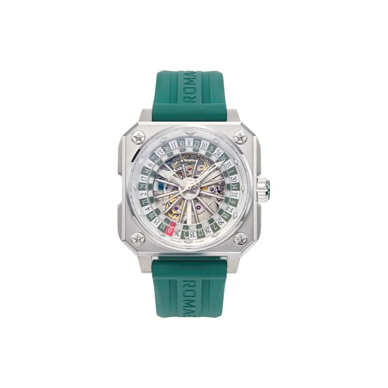 ROMAGO Automatic Mechanical Movement Men's Watches Watch Green Dial-1