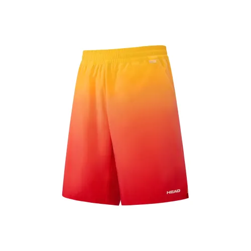 HEAD Sports Shorts Men Sunrise Yellow/Intense Red