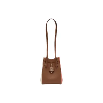 FENDI Leather Shoulder Bag, Crossbody Bag Mini Unisex Multicolor