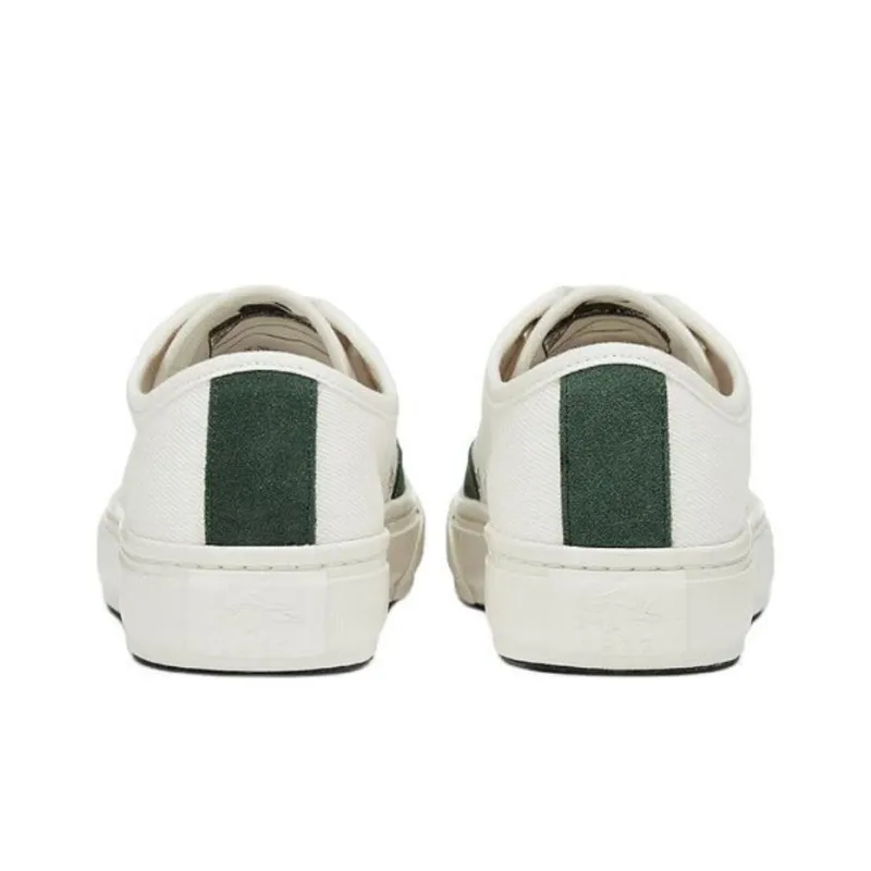 LACOSTE Low Top Canvas Shoes Men's Ecru-3