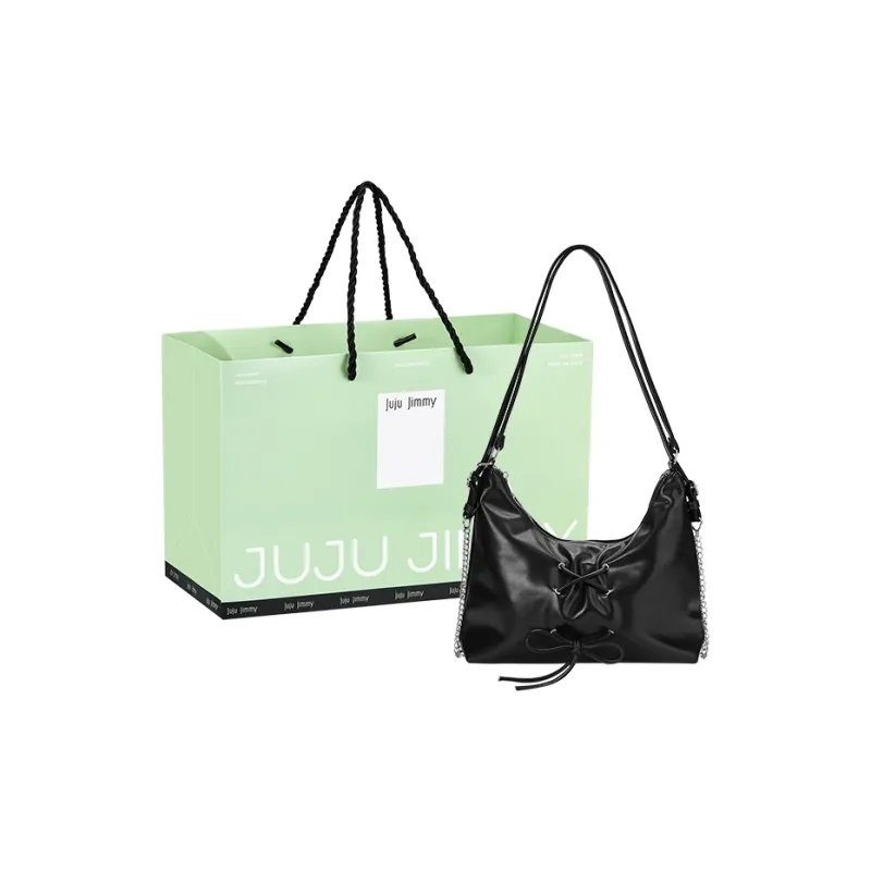 Juju Jimmy PU Double Shoulder Crossbody Bag, Shoulder Bag Women's Pink/Silver/Black-9