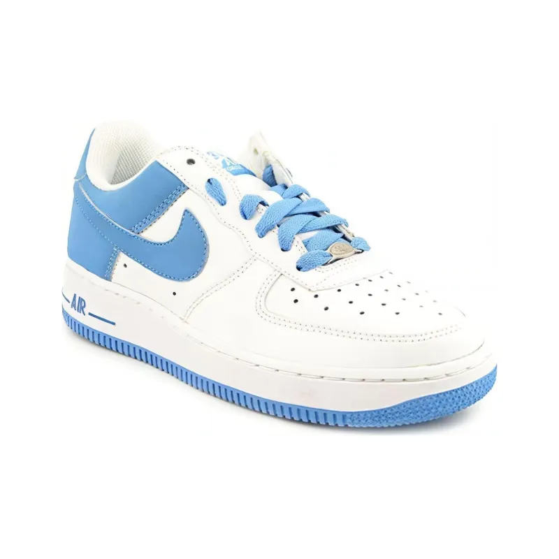 Nike Air Force 1 Coverage Impact Resistance Low-Top Skateboard Shoes Women's University Blue-2