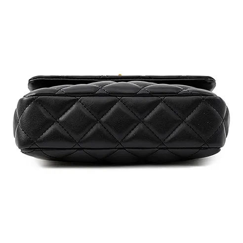 Vigno Synthetic Leather Shoulder Bag Crossbody Bag Regular Women's Black/White-3