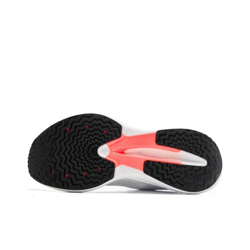 QIAODAN BOOM PRO Cushioning Anti-Slip And Wear-Resistant Low-Top Running Shoes Men's Jordan White Bright Pink-5