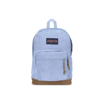 JanSport Cordura Fabric Bonded Suede Backpack Unisex Hydrangea Multicolor