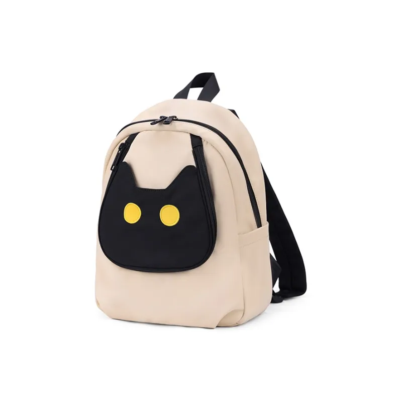 NOXXON Nylon Fabric Backpacks Backpack Regular Women's Ecru-0