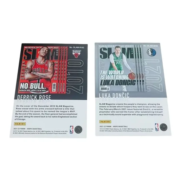 PANINI Rose Doncic 21 22 Magazine Special Card Player Card Product Access Sports Cards 2 Pcs-1