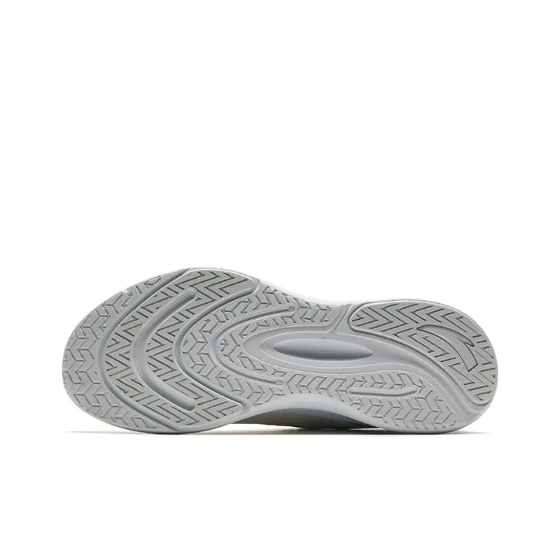 Anta Cushioning Slip Resistant Low Top Running Shoes Men's Greige-4