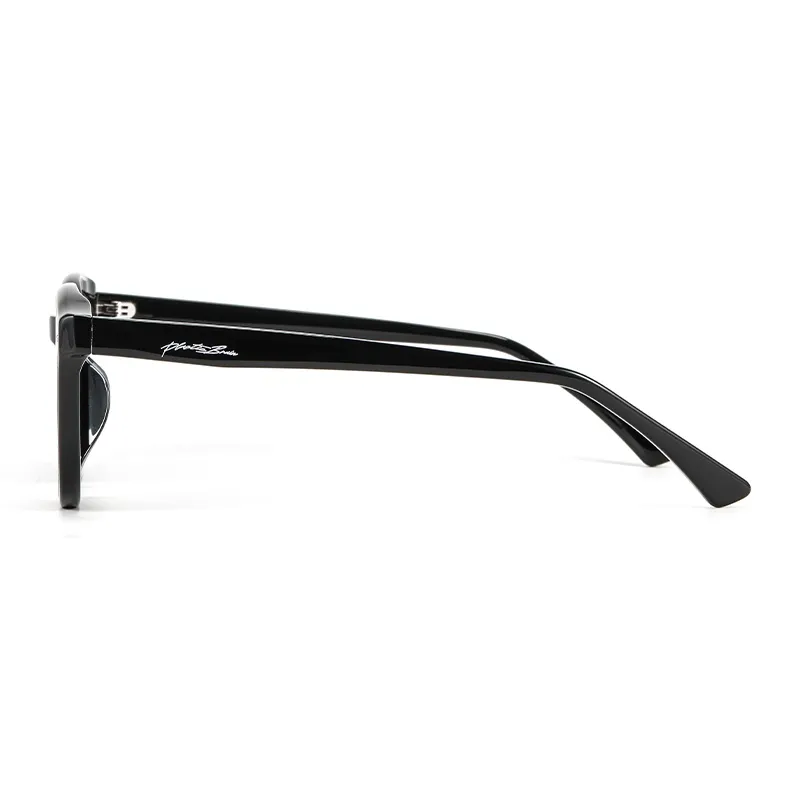 PLASTIC BRAIN Plate Frame Round Sunglasses Unisex-2