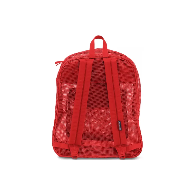 JanSport Polyester Backpack Unisex Red-2