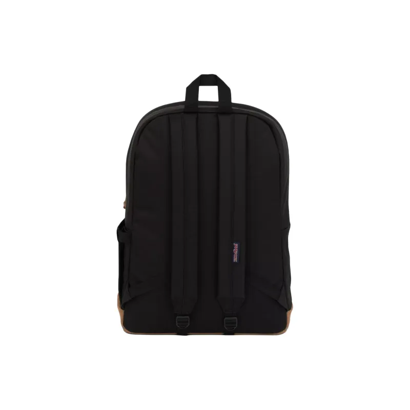 JanSport Suede Backpack Unisex Embroidered Mushroom Black-5