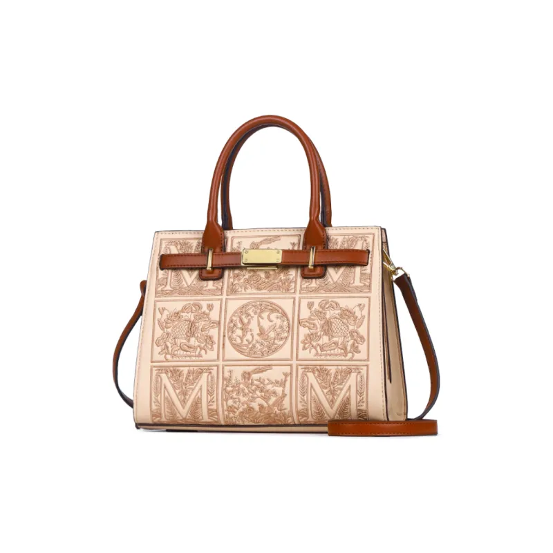 PAYOT Pu Shoulder Bag Crossbody Bag Handbag Regular Women's Apricot-1
