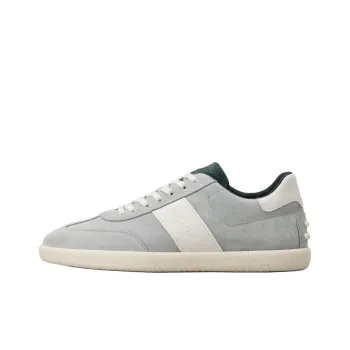 TOD'S Tabs Low Top Skateboard Shoes Men's Gray