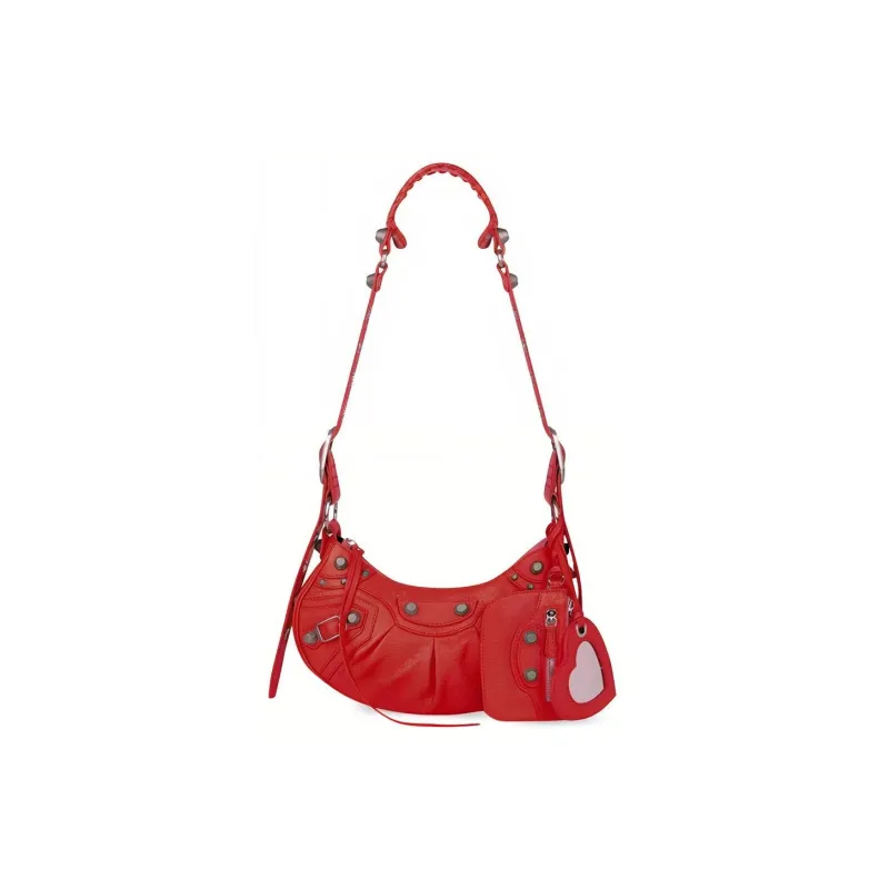 Balenciaga Le Cagole Shoulder Bag Xs Red-1