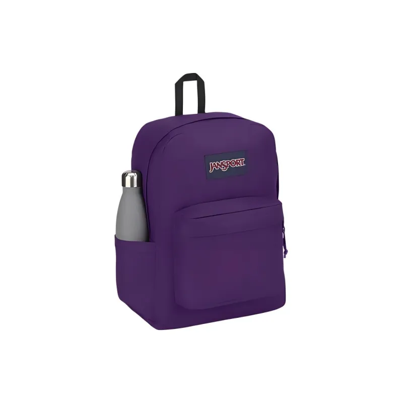 JanSport Recycled Polyester Backpack Unisex Brazilian Berry Purple-2