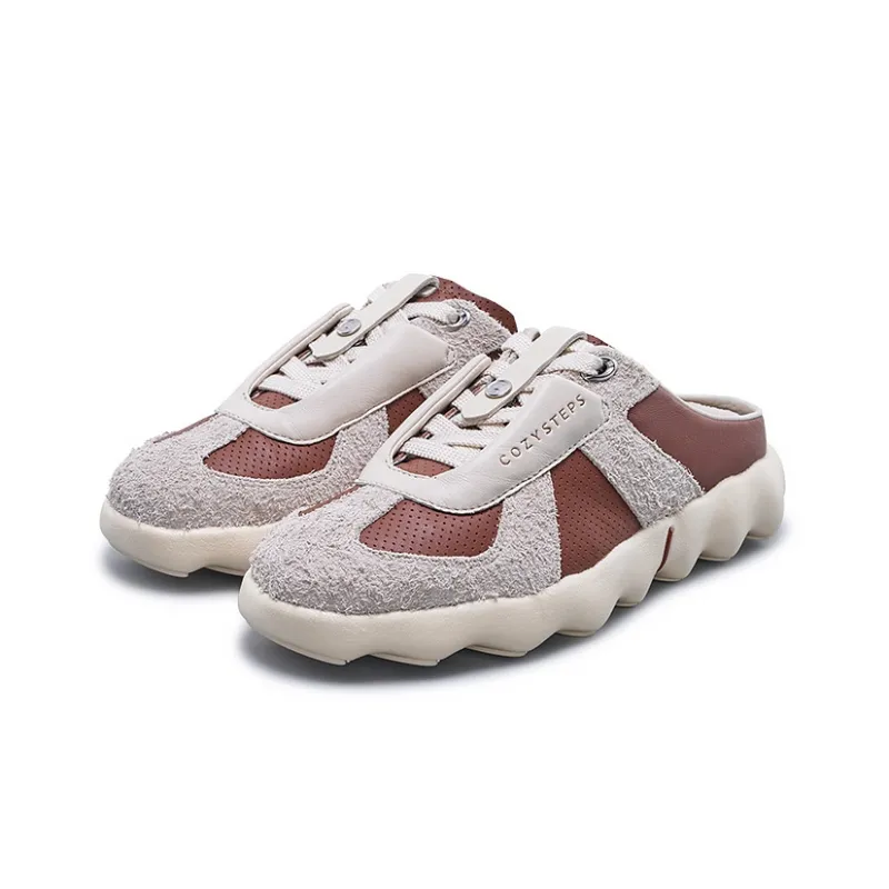 COZY STEPS Composite Sole Slip-Resistant Wrap-toe Slippers Women's-6