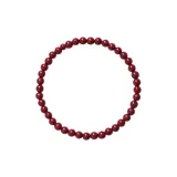 Cinnabar Beaded Bracelet 4mm Single Wrap (Approximately 43 Pcs)
