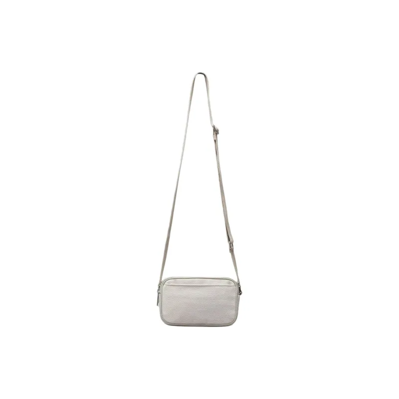 Lululemon Canvas Camera Bag, Shoulder Bag, Crossbody Bag Regular Unisex Mohave Brown & Light Ivory & Original Linen-1