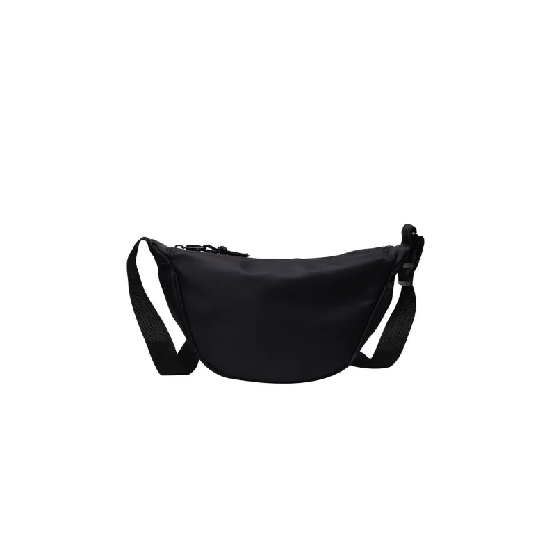 Aini Rabbit Canvas Shoulder Bag Small Size Women's Orange/White/Black-9