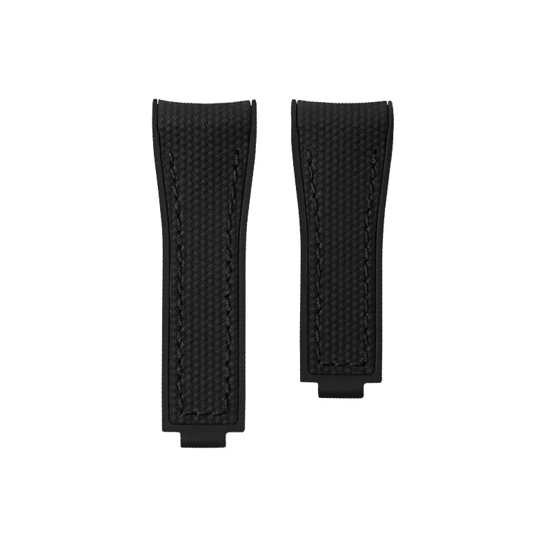 VAGENARI Web Plaid Strap Compatibility For Rolex Submariner 41mm 126610 126613 124060 Watch Band Unisex-0