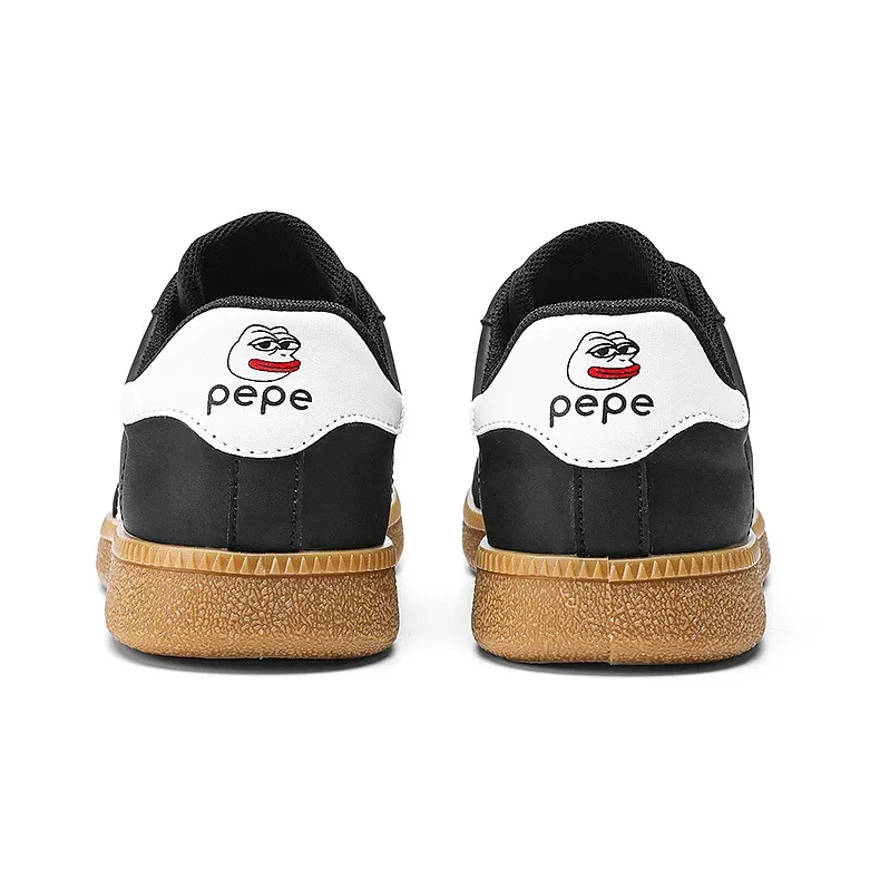 Pepe The Frog Low Top Skateboard Shoes Unisex-5