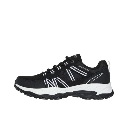 Skechers Grand Peak - Trail Bound Outdoor Shoes Women's Low-Top Black/White