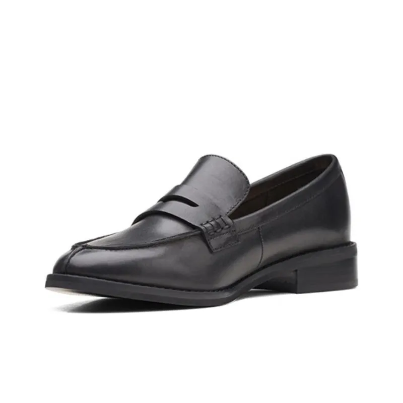 Clarks Loafers 3cm Women's Black-2