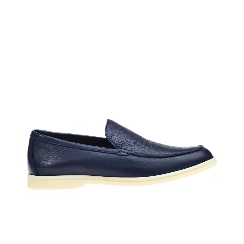 Loro Piana Loafers Men Blue-1