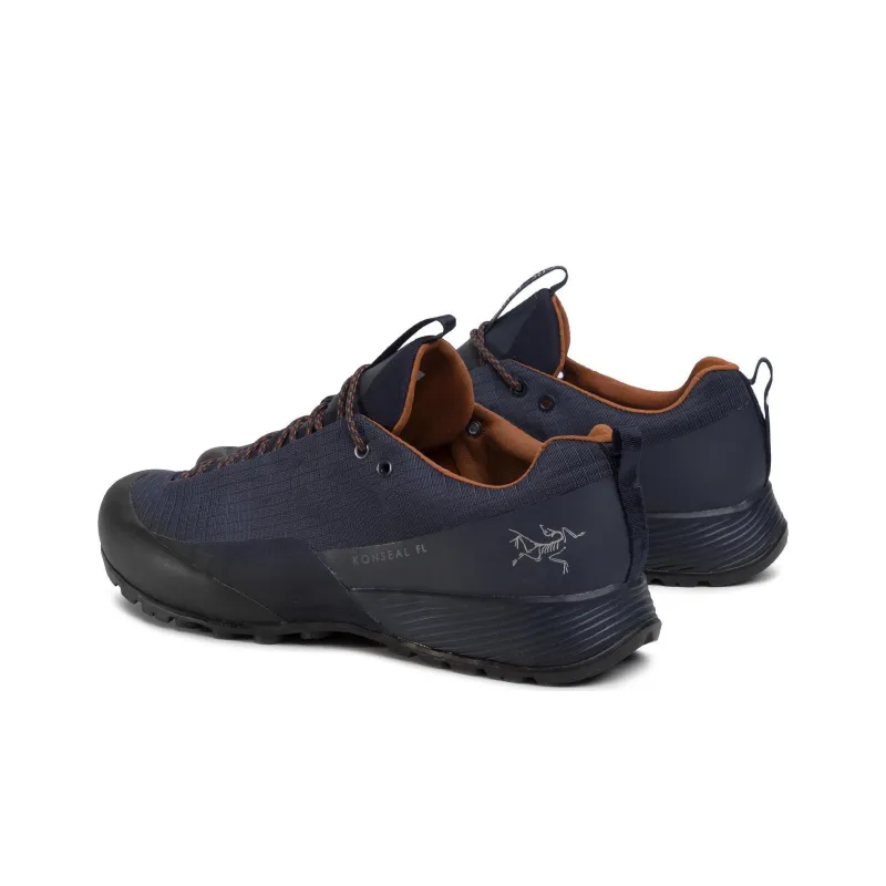 Arcteryx Konseal FL Cushioned Slip-Resistant Abrasion-Resistant Low-Top Trekking Shoes Men's Dark Blue-2