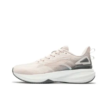 361° Cushioning, Slip Resistant, And Abrasion Resistant Low Top Running Shoes Women's White Pink