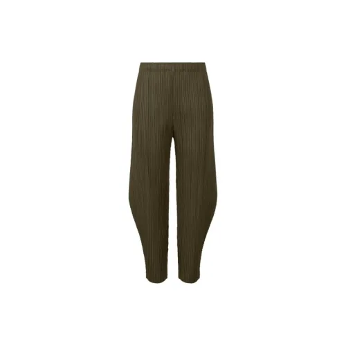 PLEATS PLEASE ISSEY MIYAKE Casual Pants Women's Khaki