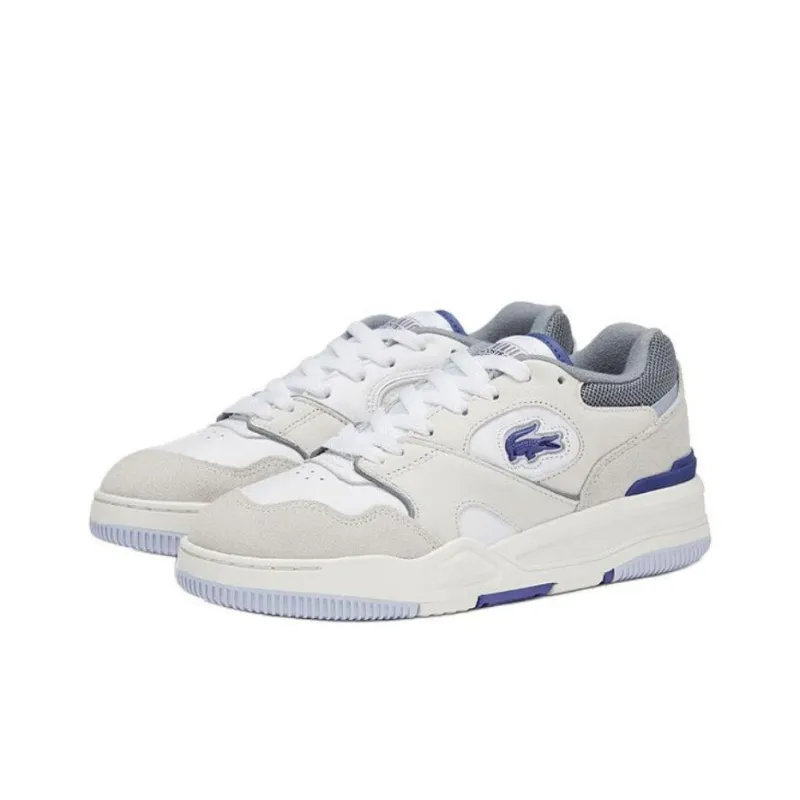 LACOSTE Low Top Skateboard Shoes Women's Light Blue-2