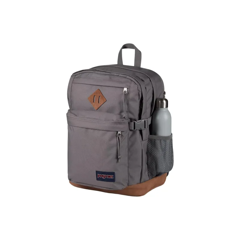 JanSport Polyester Backpack Unisex Graphite Gray-2