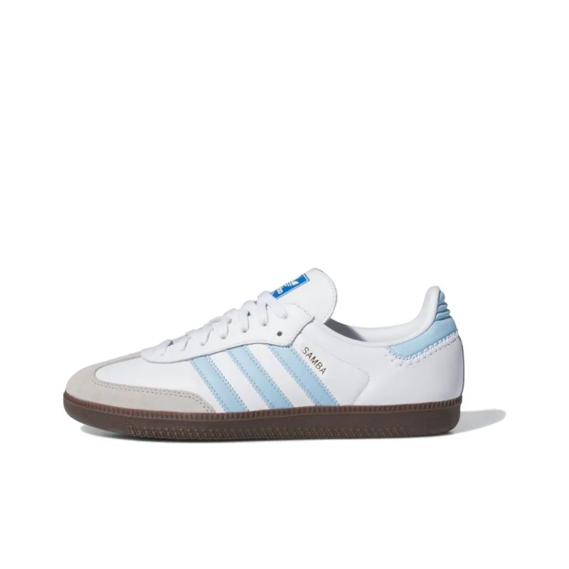 Adidas Originals Samba Og White Sky Blue Women's-0