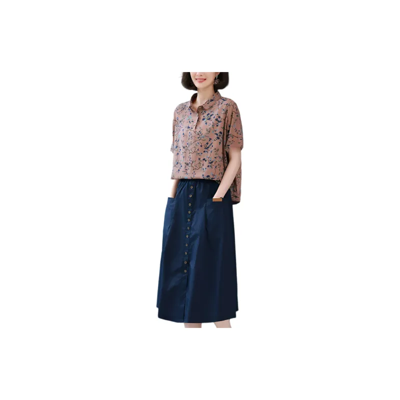 Mula Two Piece Skirt Sets Women's-1