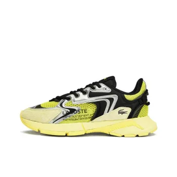 LACOSTE L003 Neo Low Top Casual Shoes Men's Yellow Black