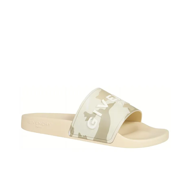 Givenchy Logo Slide 'Beige Camo'-3