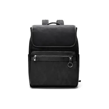 ELLE HOMME Fabric Backpack Large Size Men's Black